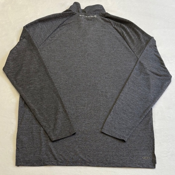 Spyder Active Men's Long Sleeve 1/4 Zip Shirt, Gray, Large NWT - Picture 6 of 15